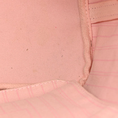 Louis Vuitton Damier Ebene Neo Neverfull MM Rose Ballerine 14 of 26