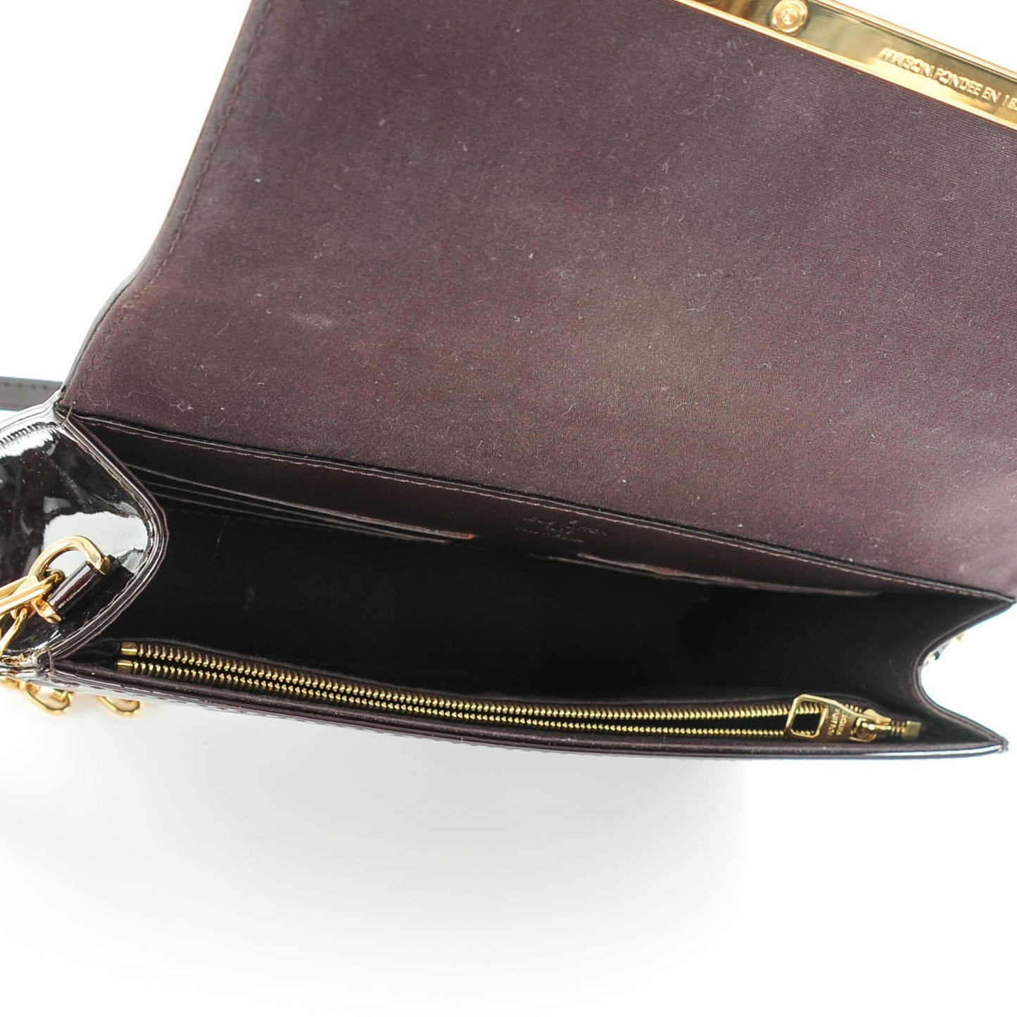 Vernis Ana Clutch Amarante