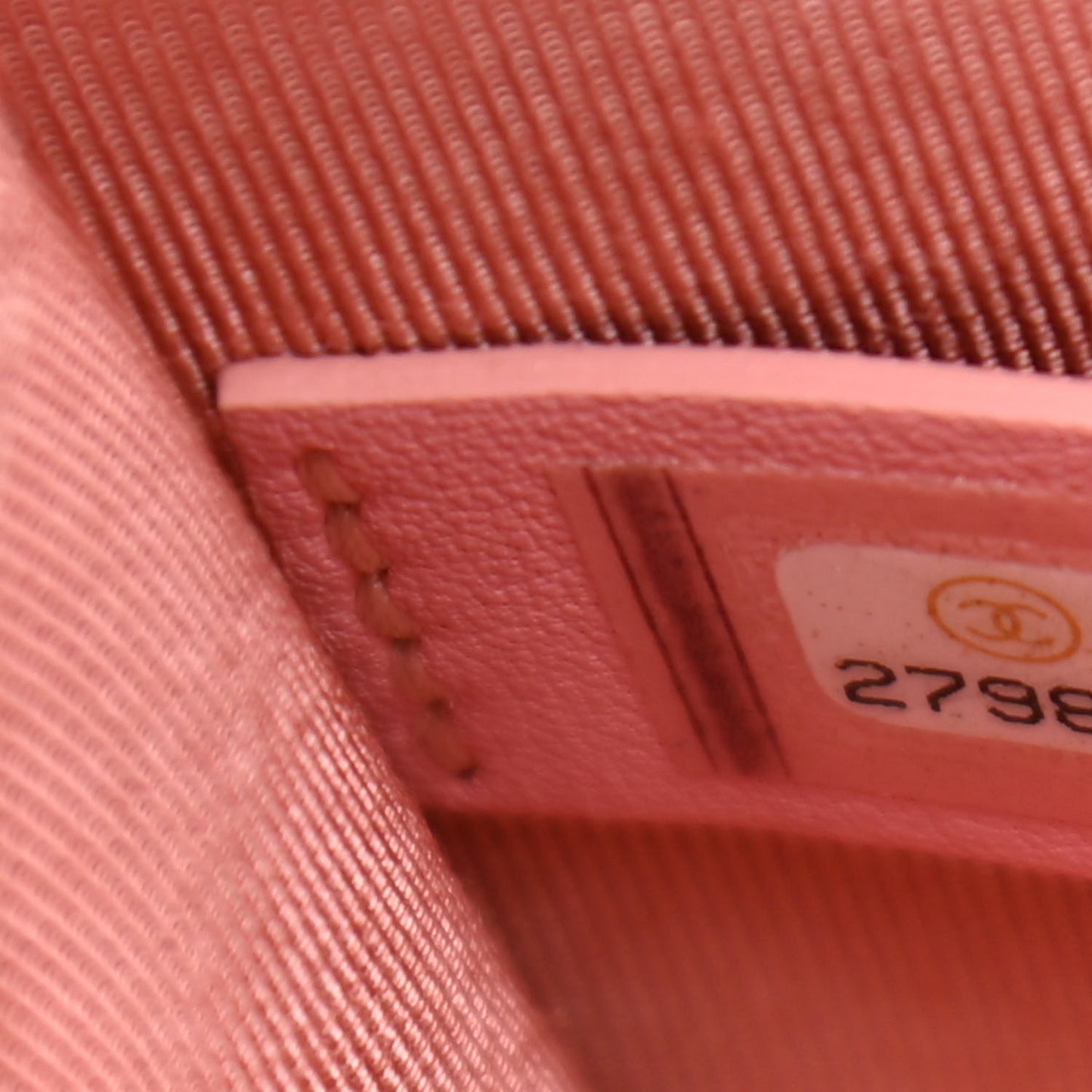 Calfskin Tweed Quilted North South Boy Flap Pink