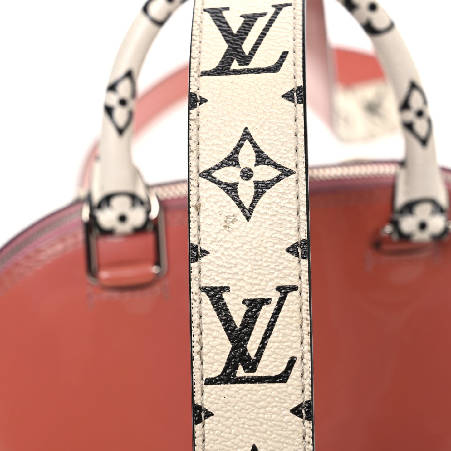 Patent Monogram Alma BB  Rose Blush