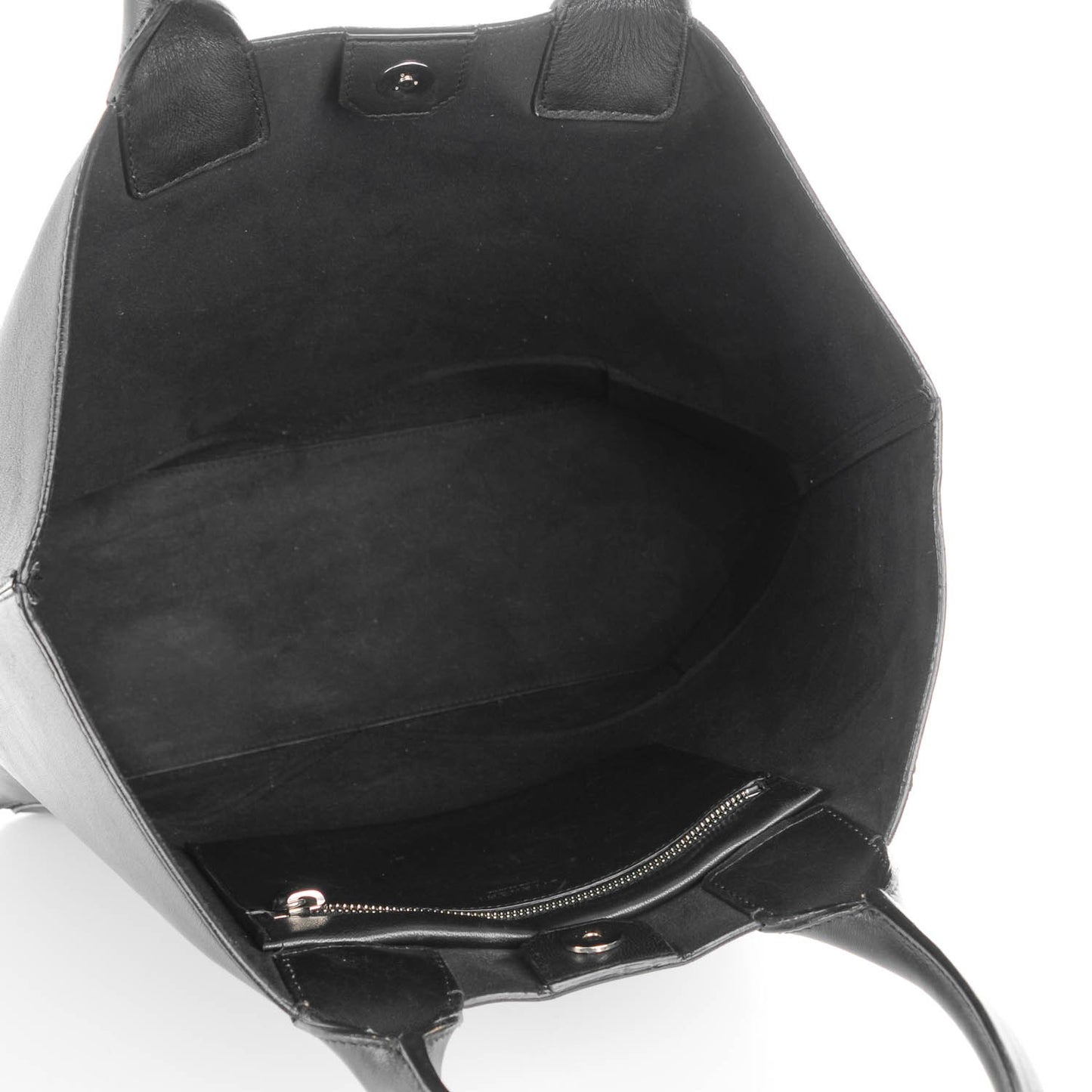 Nappa Easy Tote Black
