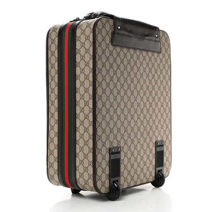 Gucci GG Plus Monogram Small Web Trolley Brown 2 of 13