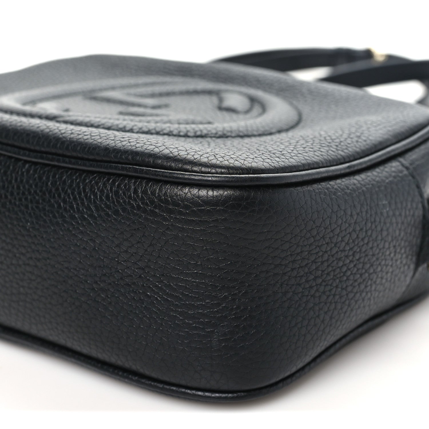 Gucci Pebbled Calfskin Small Soho Disco Bag Black 10 of 10