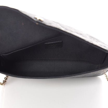 Louis Vuitton Empreinte Pochette Felicie Chain Wallet Black 5 of 13