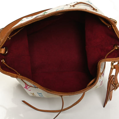 Louis Vuitton Monogram Multicolor Petit Noe White 5 of 12