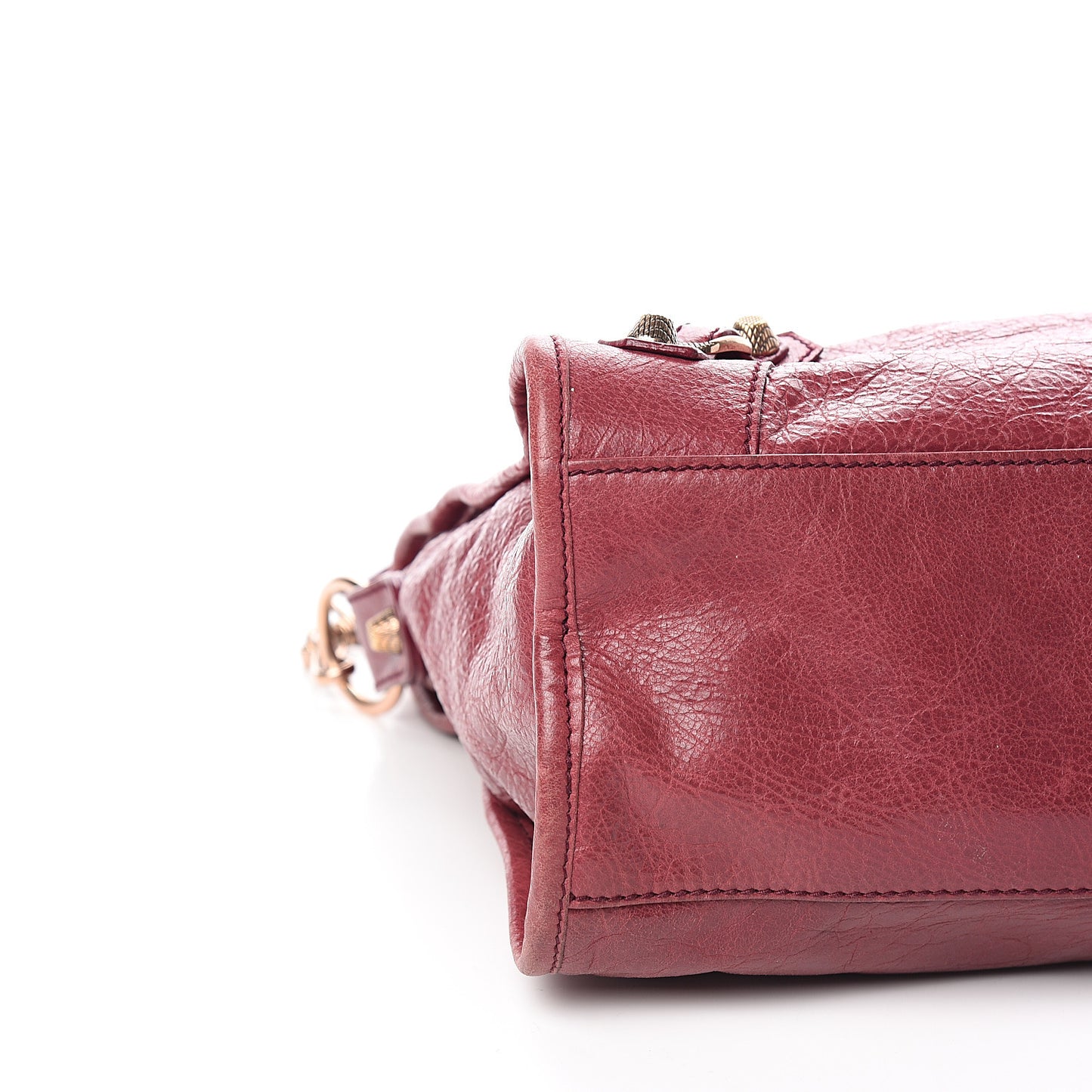 Agneau Giant 12 Rose Gold Hardware City Cassis