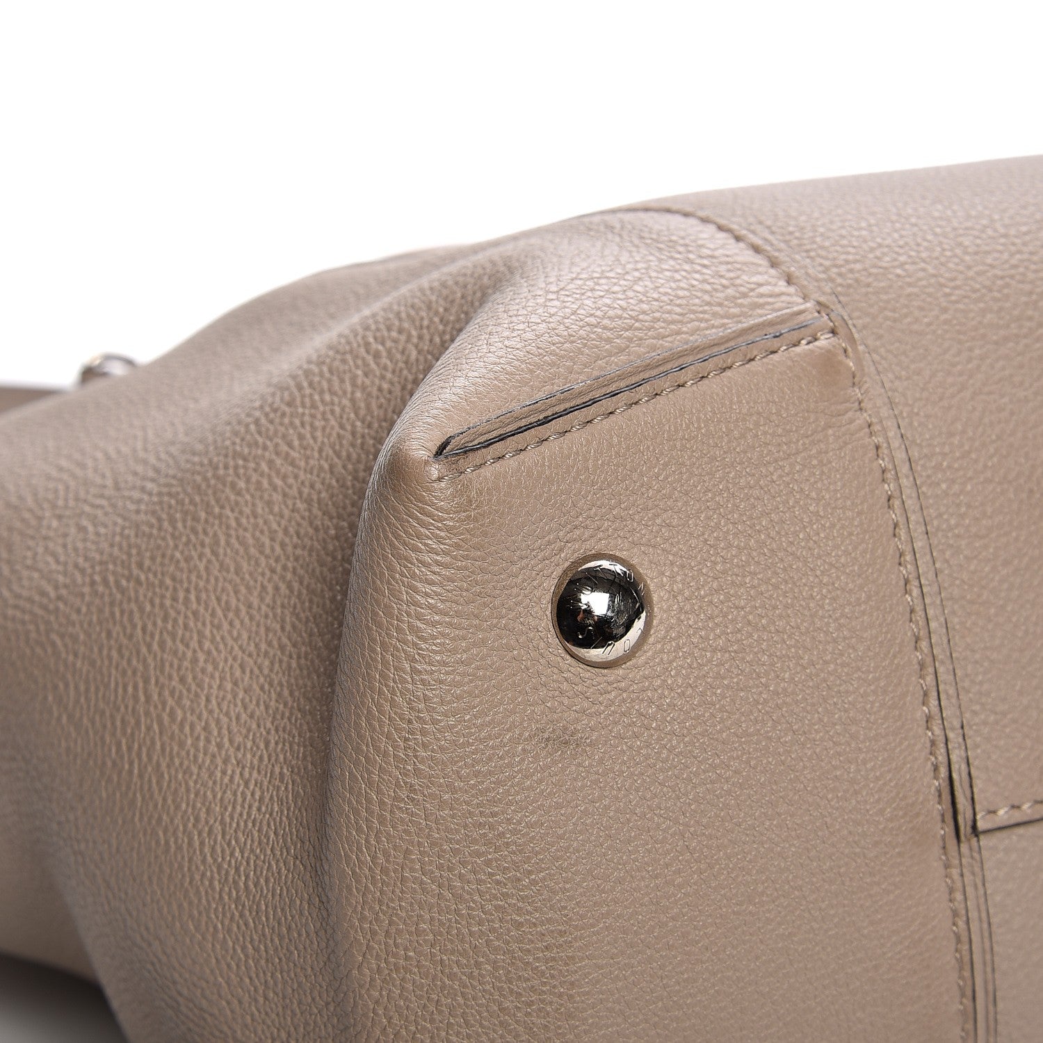 Louis Vuitton Veau Cachemire Soft Lockit MM Galet 15 of 15