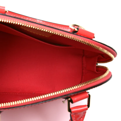 Louis Vuitton Vernis Alma BB Rose Litchi 9 of 10