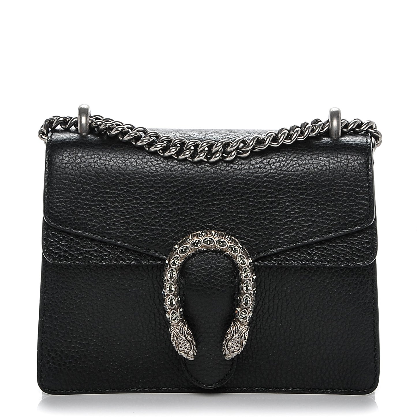 Calfskin Mini Dionysus Shoulder Bag Black