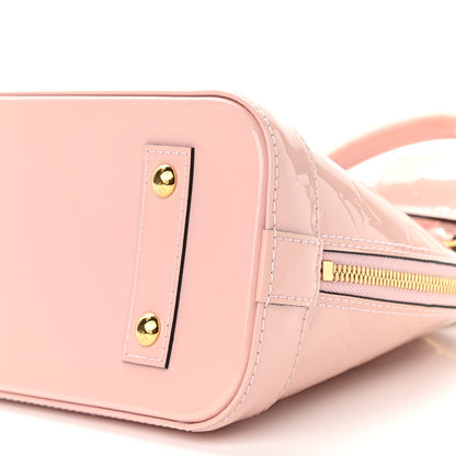 Louis Vuitton Vernis Alma BB Rose Ballerine 6 of 9