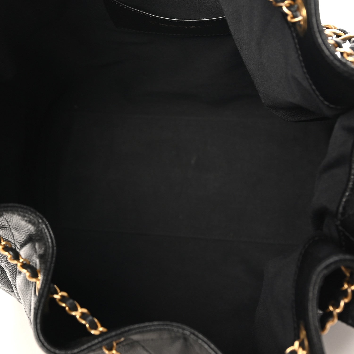 Chanel Caviar Quilted Medium Chanel 25 Handbag Black 6 of 11