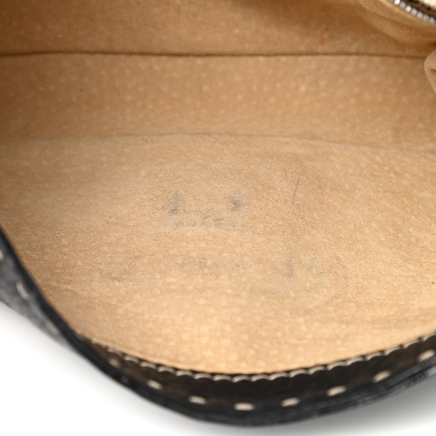Calfskin Romano Selleria Baguette Black