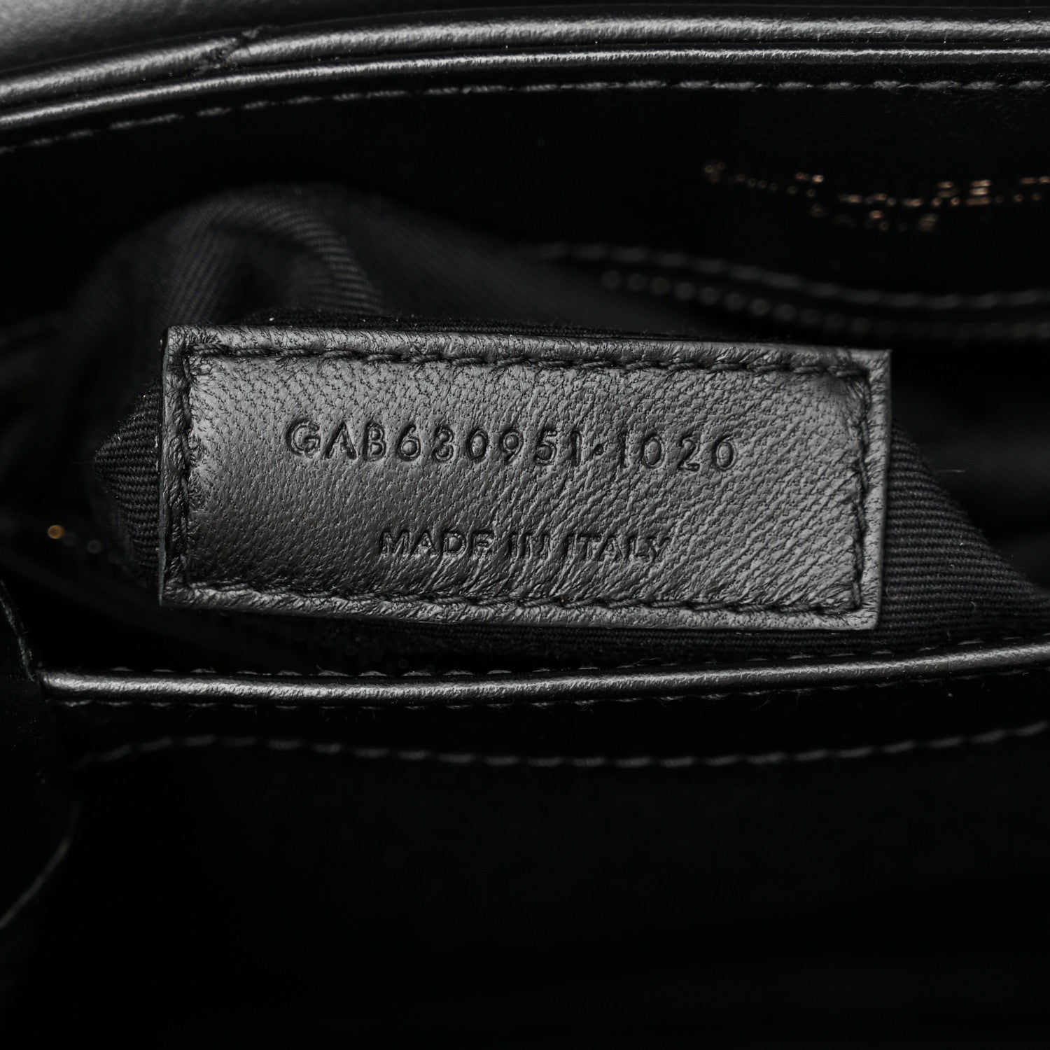 Saint Laurent Calfskin Y Quilted Monogram Monochrome Toy Loulou Crossbody Bag Black 7 of 10