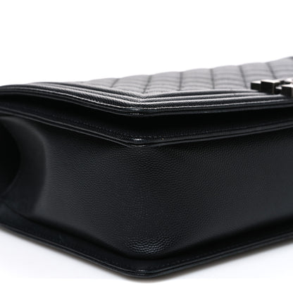 Chanel Caviar Quilted New Medium Boy Flap Black 8 of 9