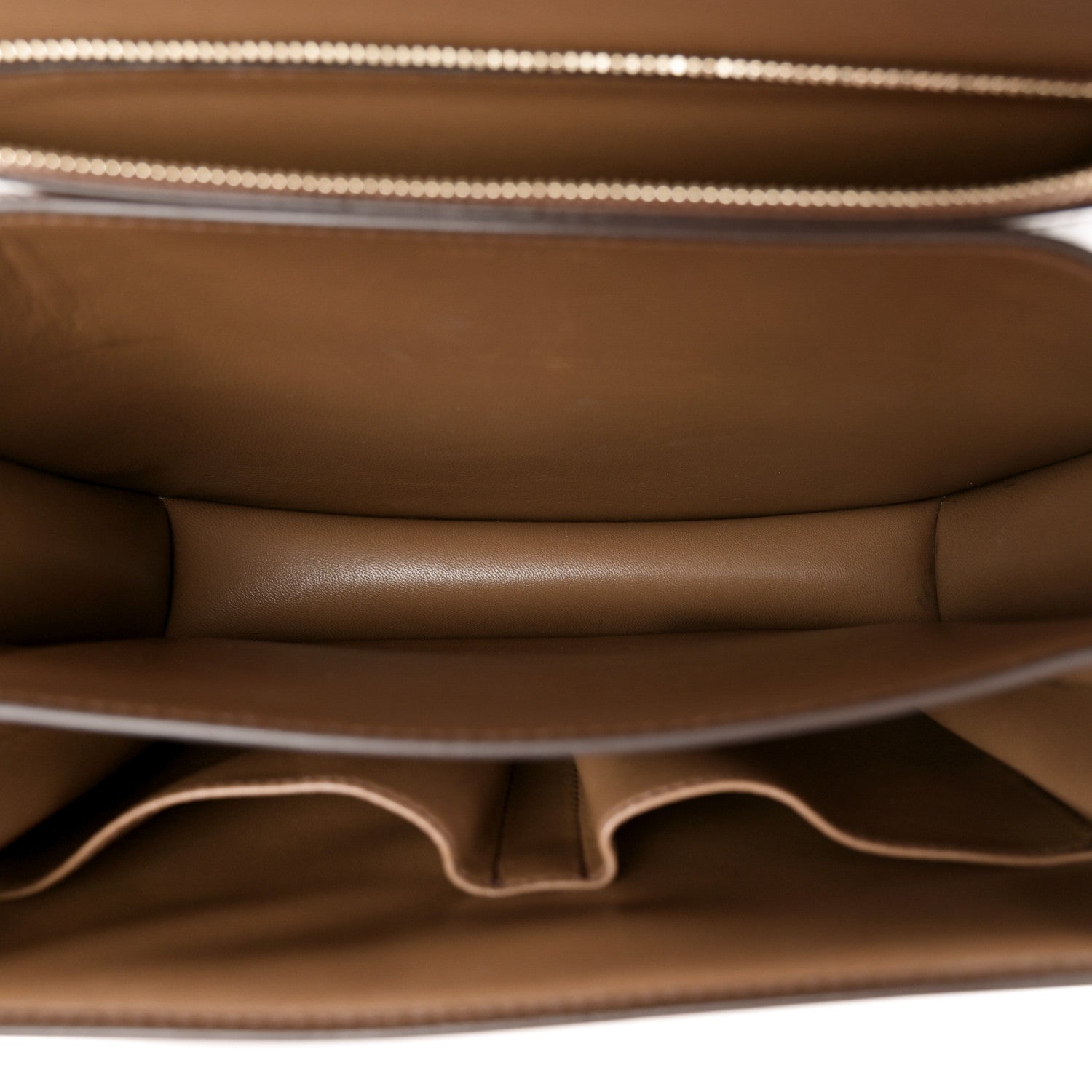 Celine Smooth Calfskin Medium Classic Box Flap Bag Light Camel 5 of 11