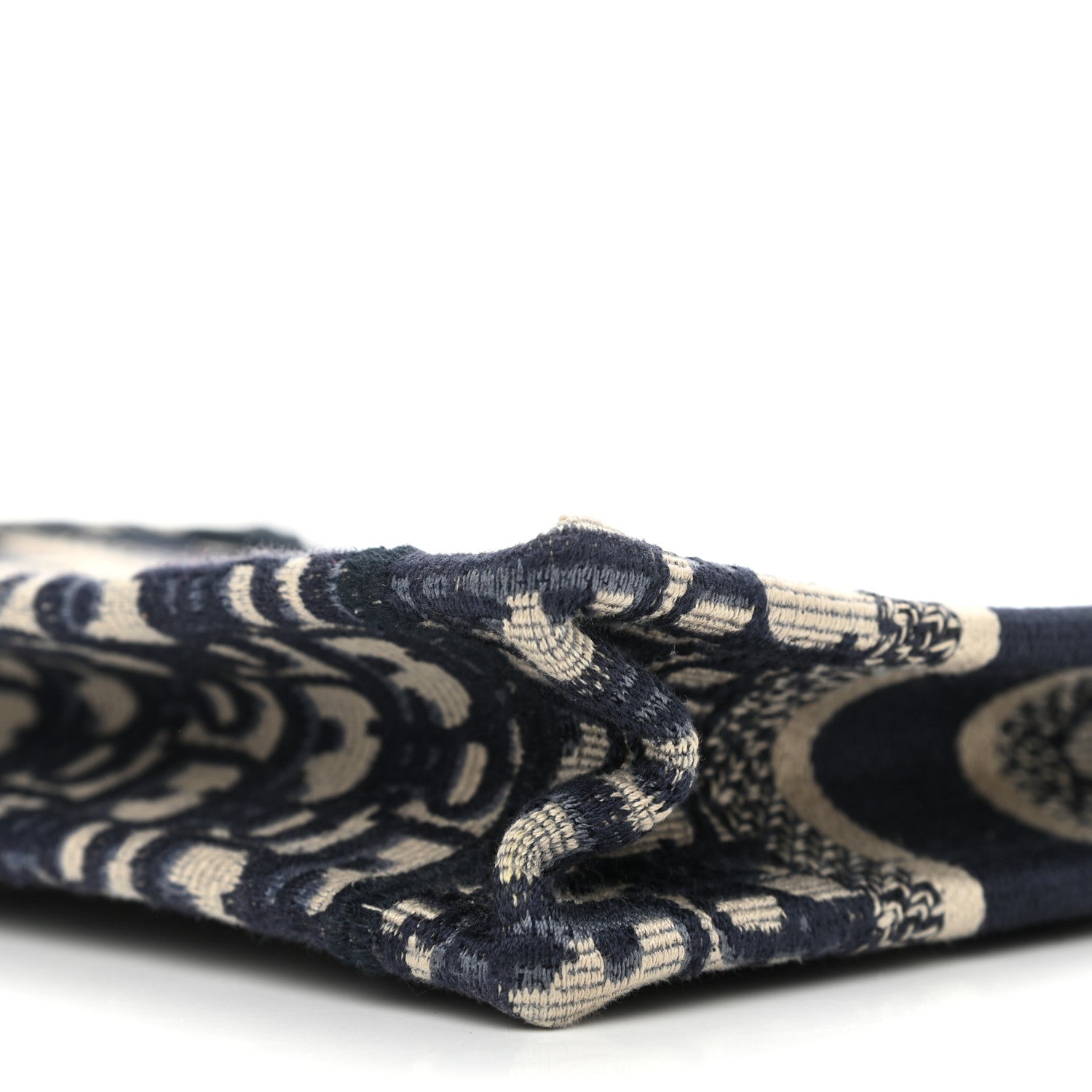 Christian Dior Oblique Mini Book Tote Blue Multicolor 9 of 10