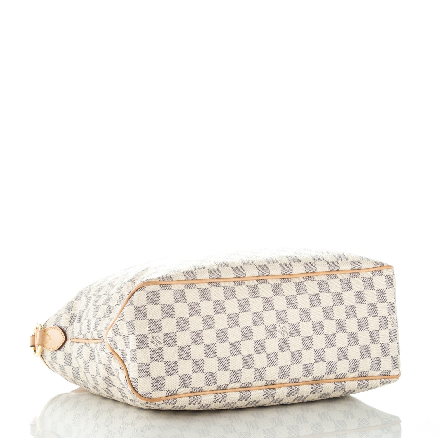 Louis Vuitton Damier Azur Delightful MM Rose Ballerine 3 of 9