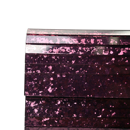 Jimmy Choo Acrylic Glitter Degrade Clutch Black Vino 10 of 11