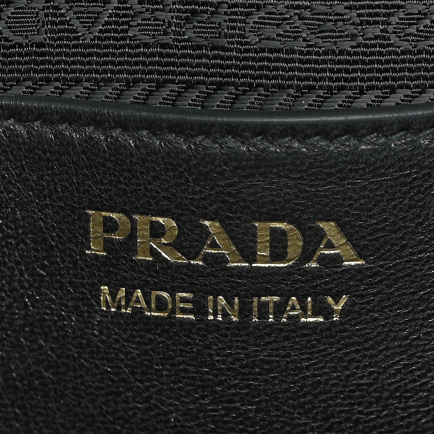 Prada Saffiano City Calfskin Medium Esplanade Bleuette 5 of 12