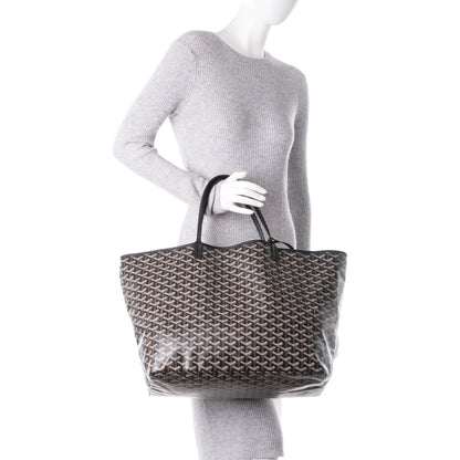 Goyard Goyardine Saint Louis GM Black 2 of 6