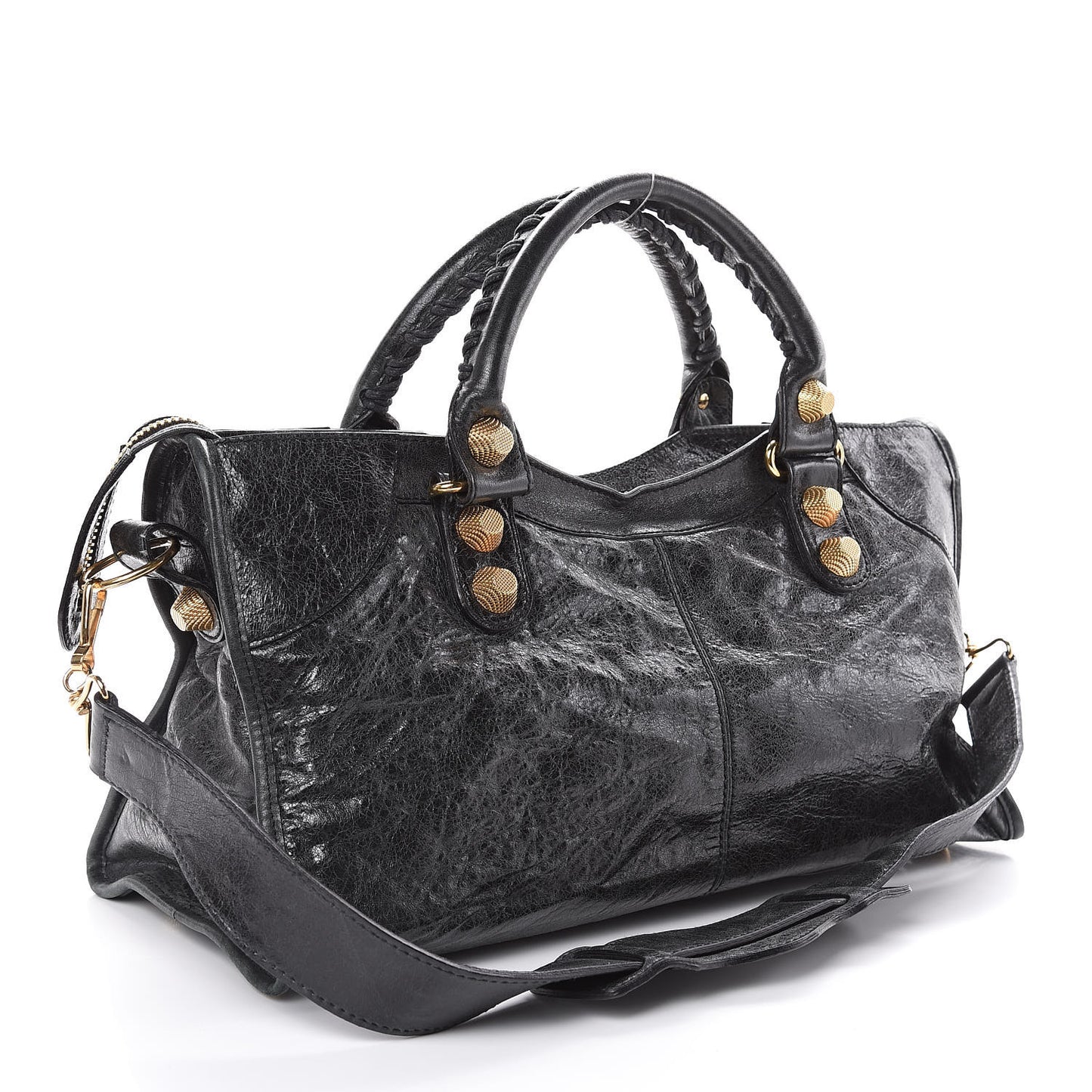 Agneau Giant 21 Gold Hardware Part Time Black