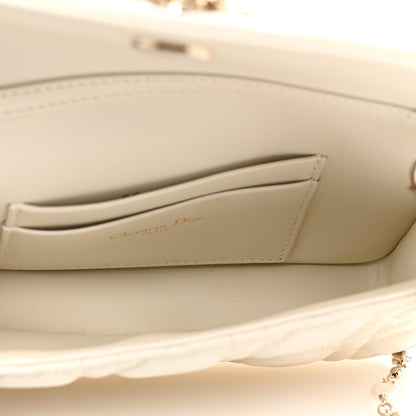 Christian Dior Lambskin Cannage Dior Talk Phone Pouch Latte 5 of 12