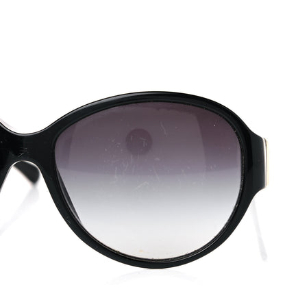 Chanel Acetate CC Sunglasses 5229Q Black White 5 of 10