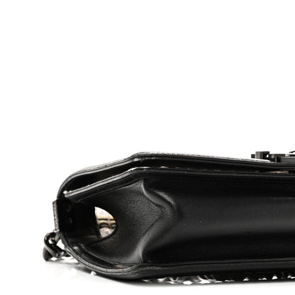 Chanel PVC Thread Woven Medium Boy Flap Black 12 of 13