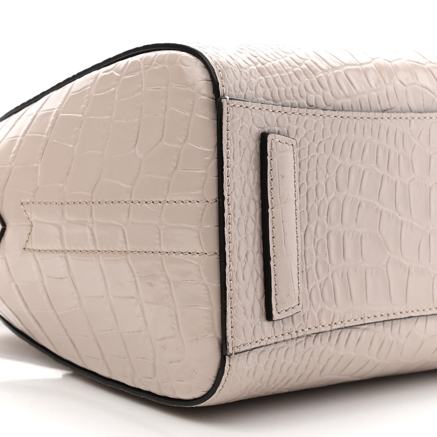 Givenchy Calfskin Crocodile Embossed Mini Antigona Dune 8 of 11