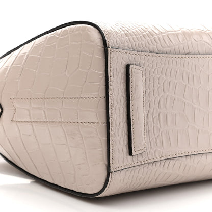 Givenchy Calfskin Crocodile Embossed Mini Antigona Dune 8 of 11