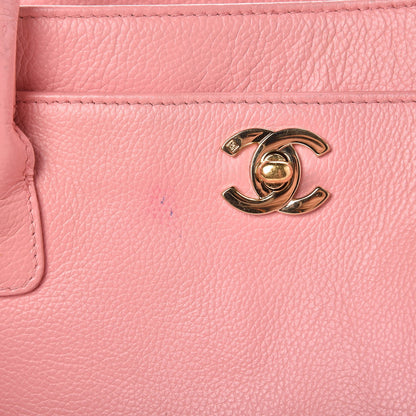 Chanel Calfskin Cerf Shopper Tote Pink 7 of 20