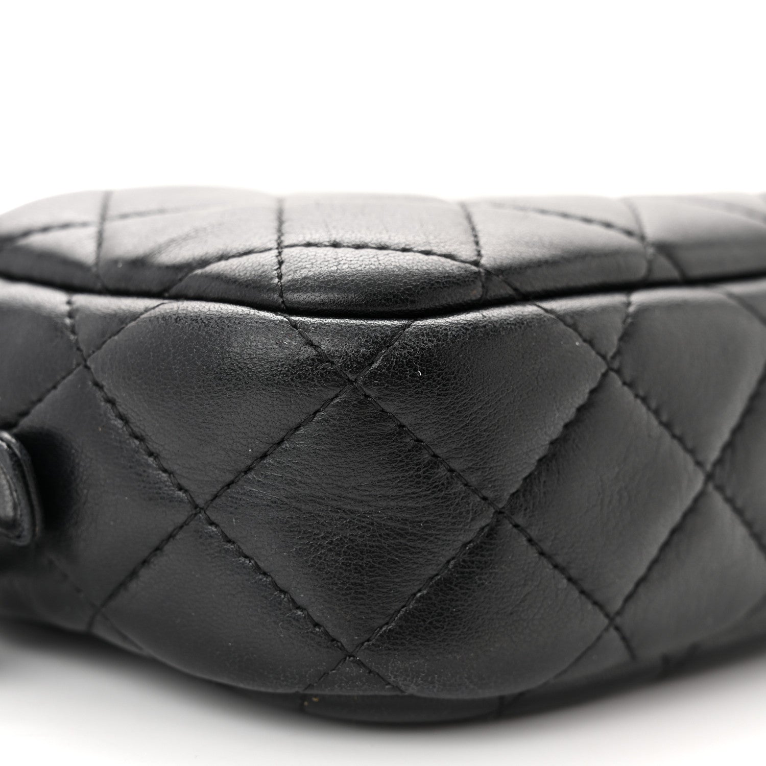 Chanel Lambskin Quilted Small Timeless Camera Case Black 9 of 14