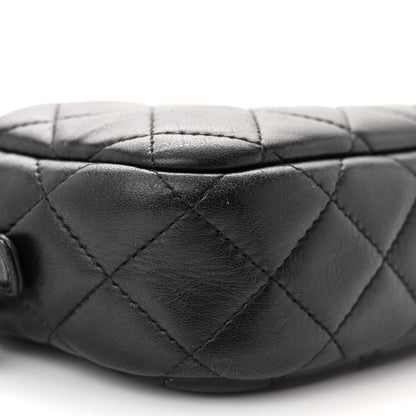 Chanel Lambskin Quilted Small Timeless Camera Case Black 9 of 14