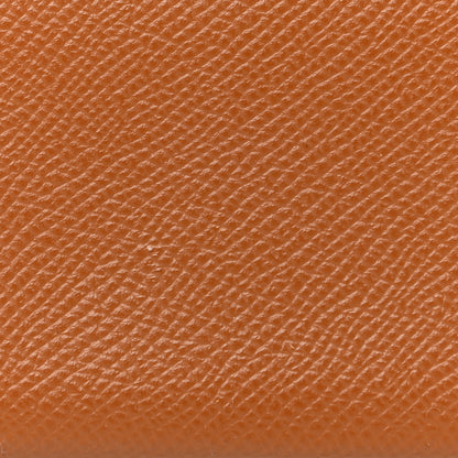 Hermes Epsom Calvi Duo Card Case Gold 5 of 11