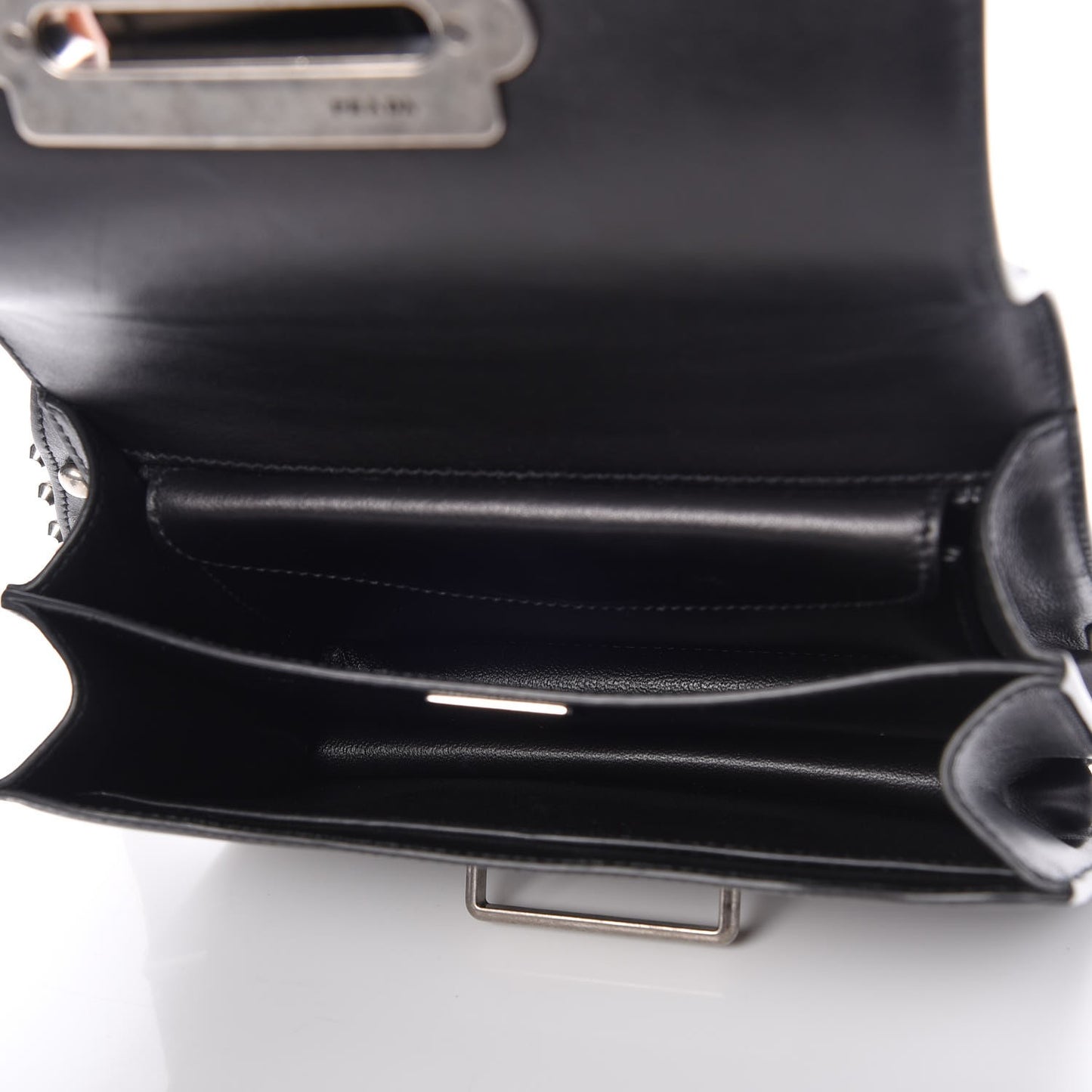 City Calf Saffiano Cahier Bag Nero Black