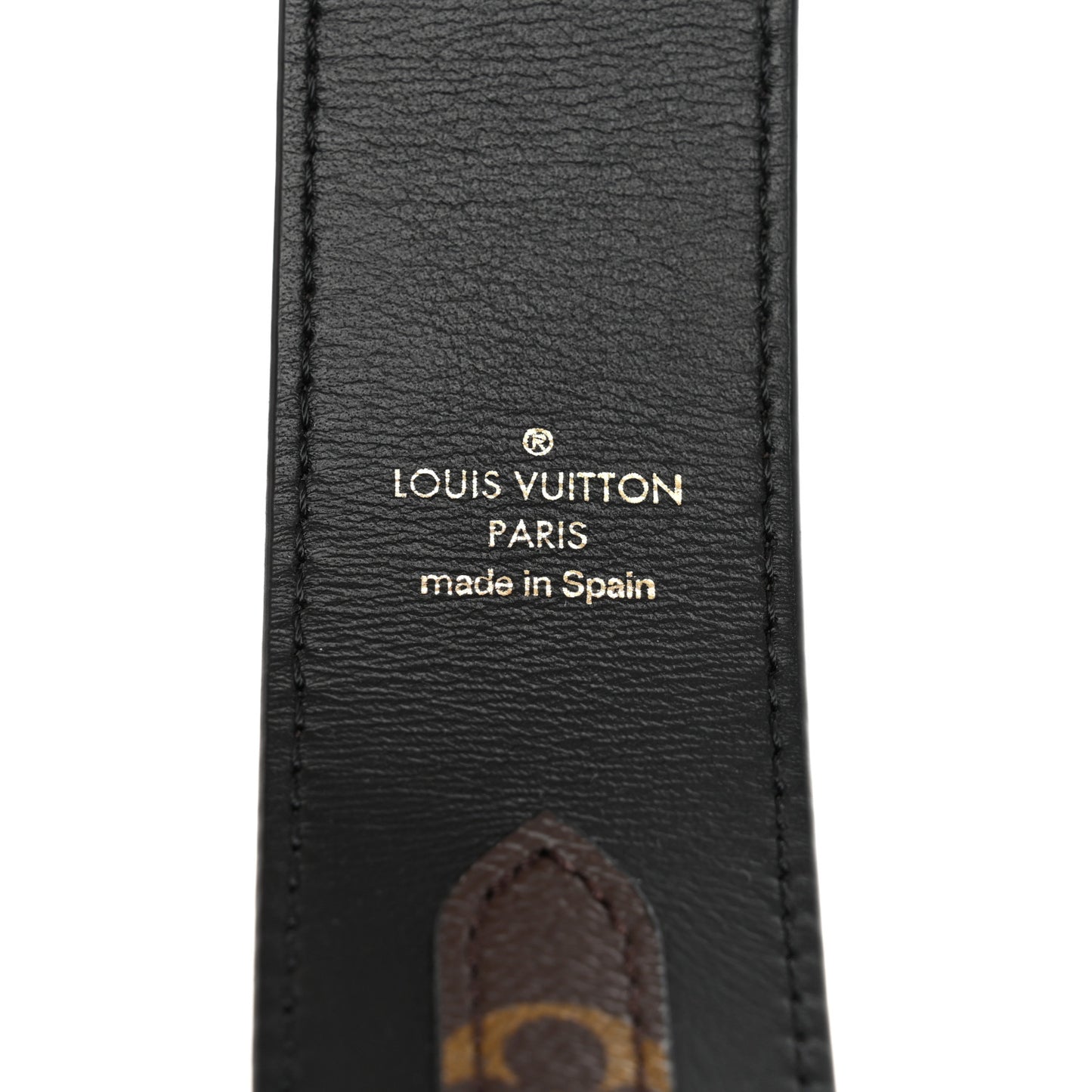 Monogram Bandouliere Shoulder Strap Black