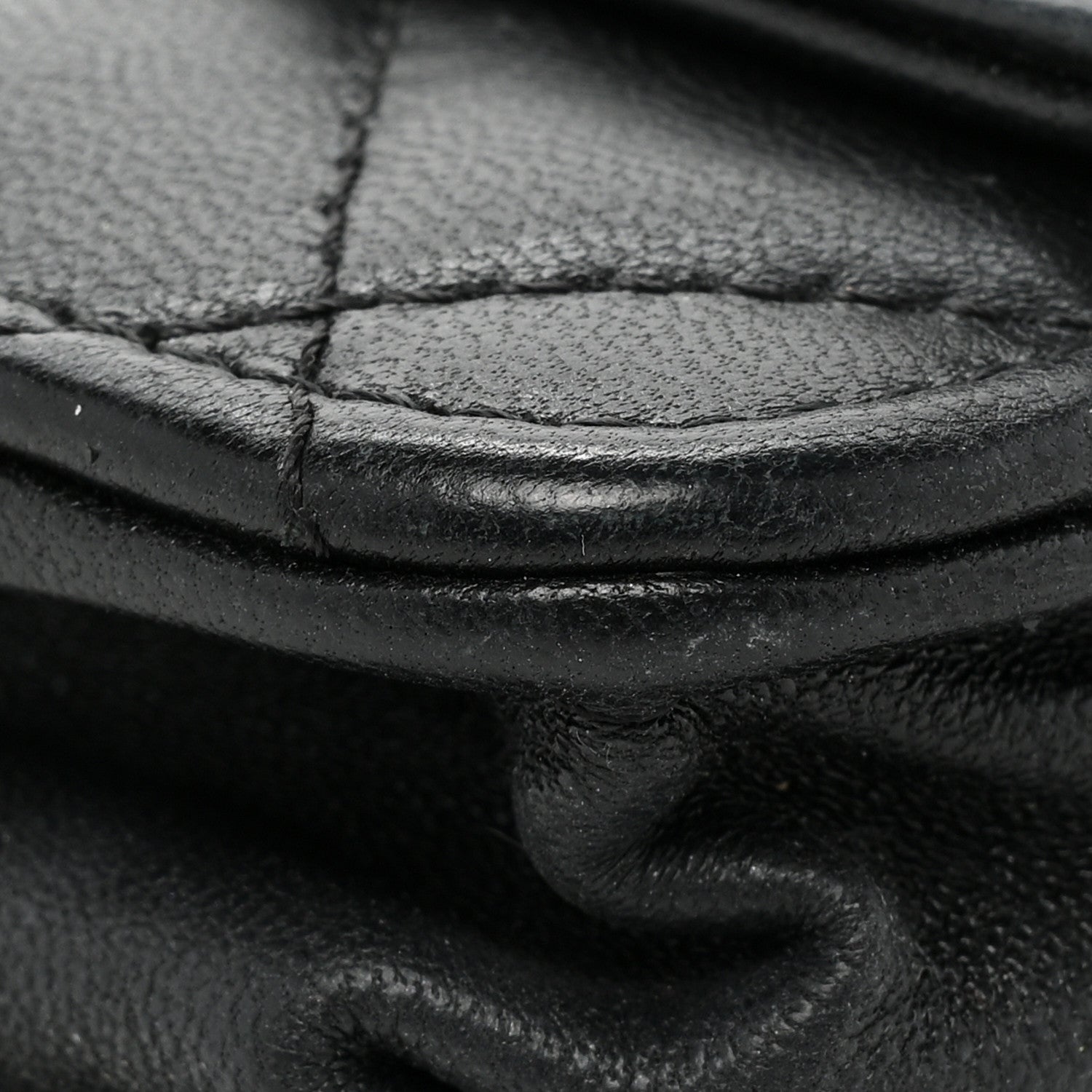 Chanel Lambskin Quilted Trendy CC Wallet On Chain WOC Black 17 of 23