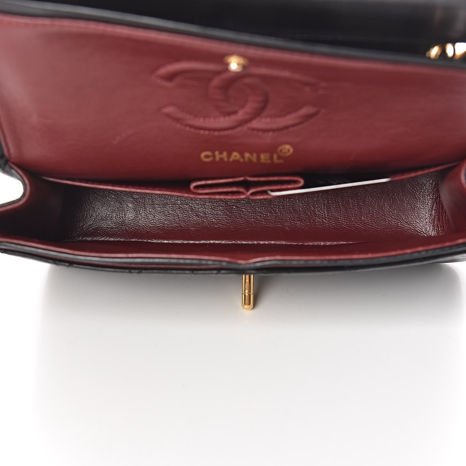 Chanel Lambskin Quilted Small Double Flap Black 5 of 23