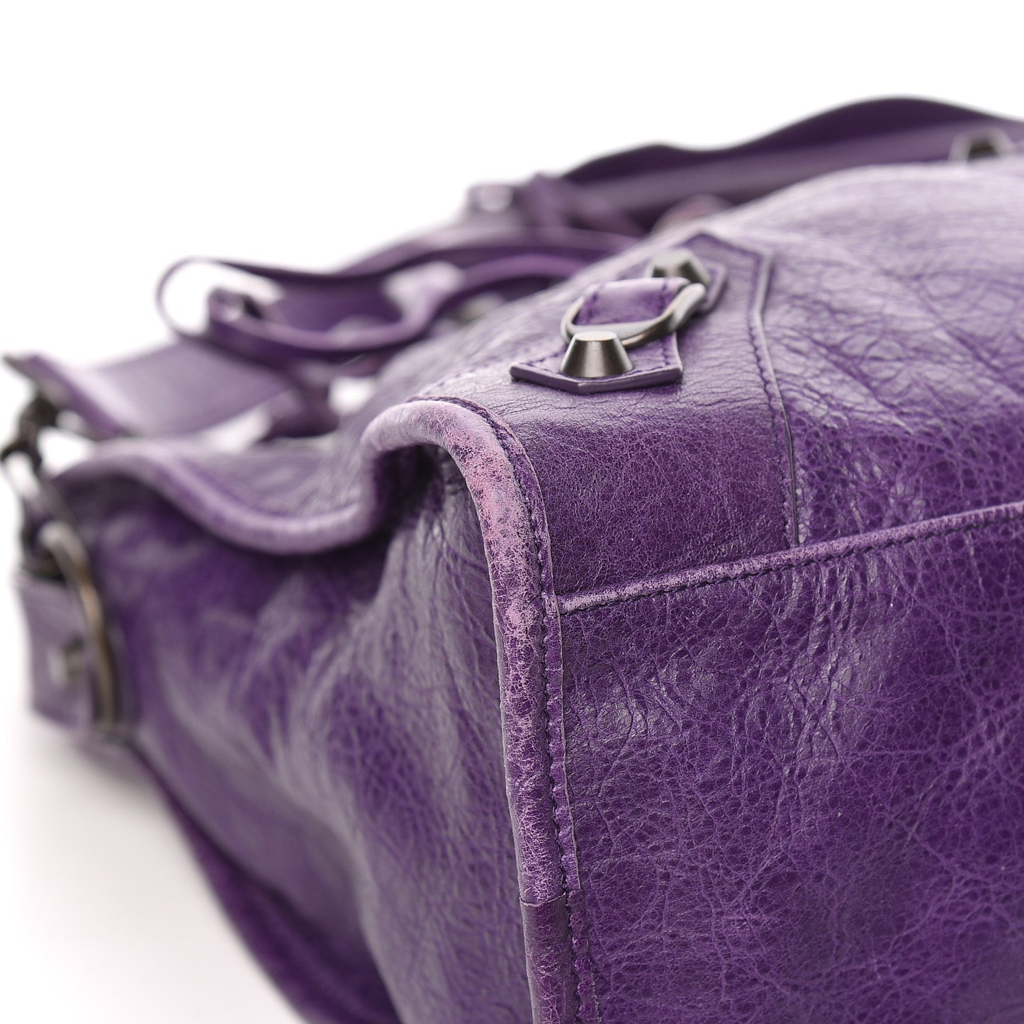 Agneau Classic Hardware City Dark Violet