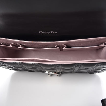 Christian Dior Lambskin Cannage Large Miss Dior Flap Black 6 of 7
