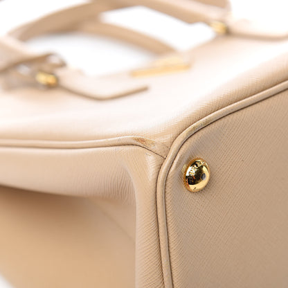 Prada Saffiano Medium Galleria Double Zip Tote Sabbia 13 of 20