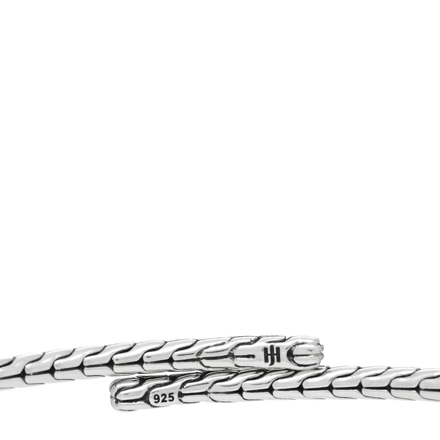 John Hardy Sterling Silver Coil Choker Necklace 4 of 4