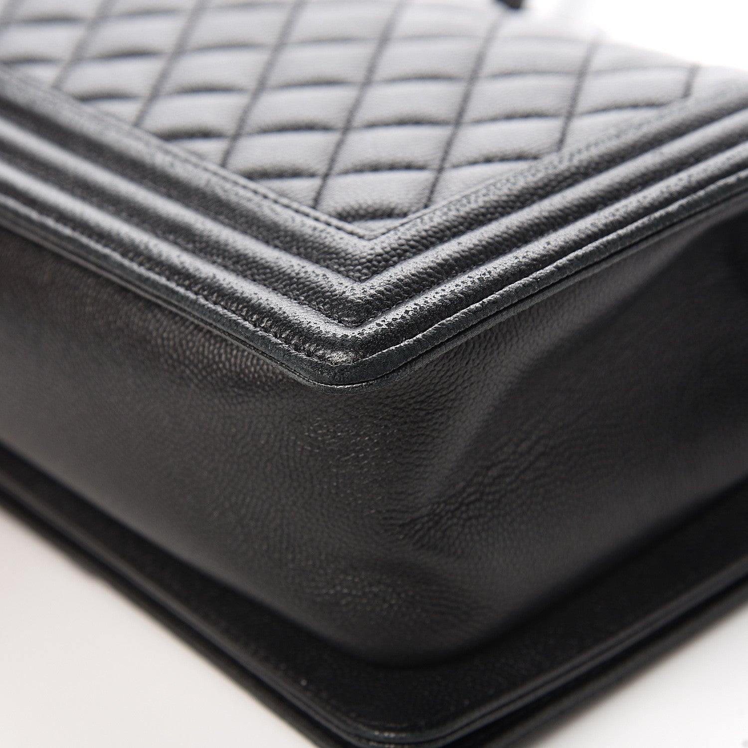 Chanel Caviar Quilted Medium Boy Flap So Black 11 of 15