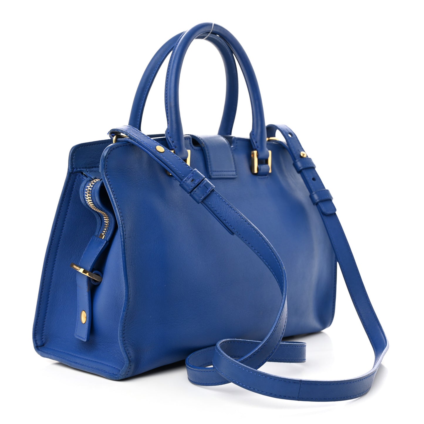 Calfskin Monogram Baby Cabas Blue Majorelle