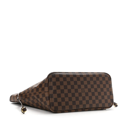 Louis Vuitton Damier Ebene Neo Neverfull MM Rose Ballerine 4 of 8