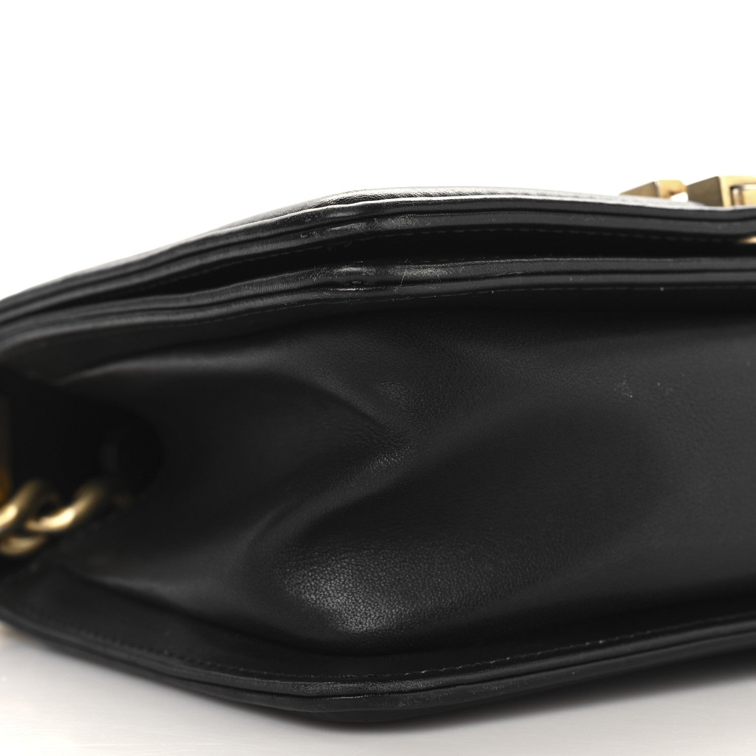 Chanel Snakeskin Calfskin Small Boy Flap Gold 9 of 12