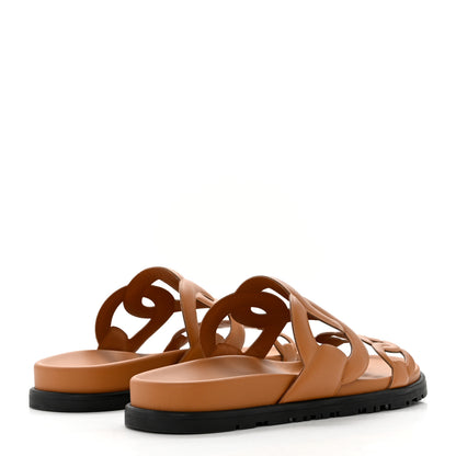 Hermes Nappa Extra Sandals 36 Naturel 4 of 9