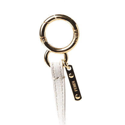 Fendi Fox Fur Pom Pom Bag Charm White 3 of 5