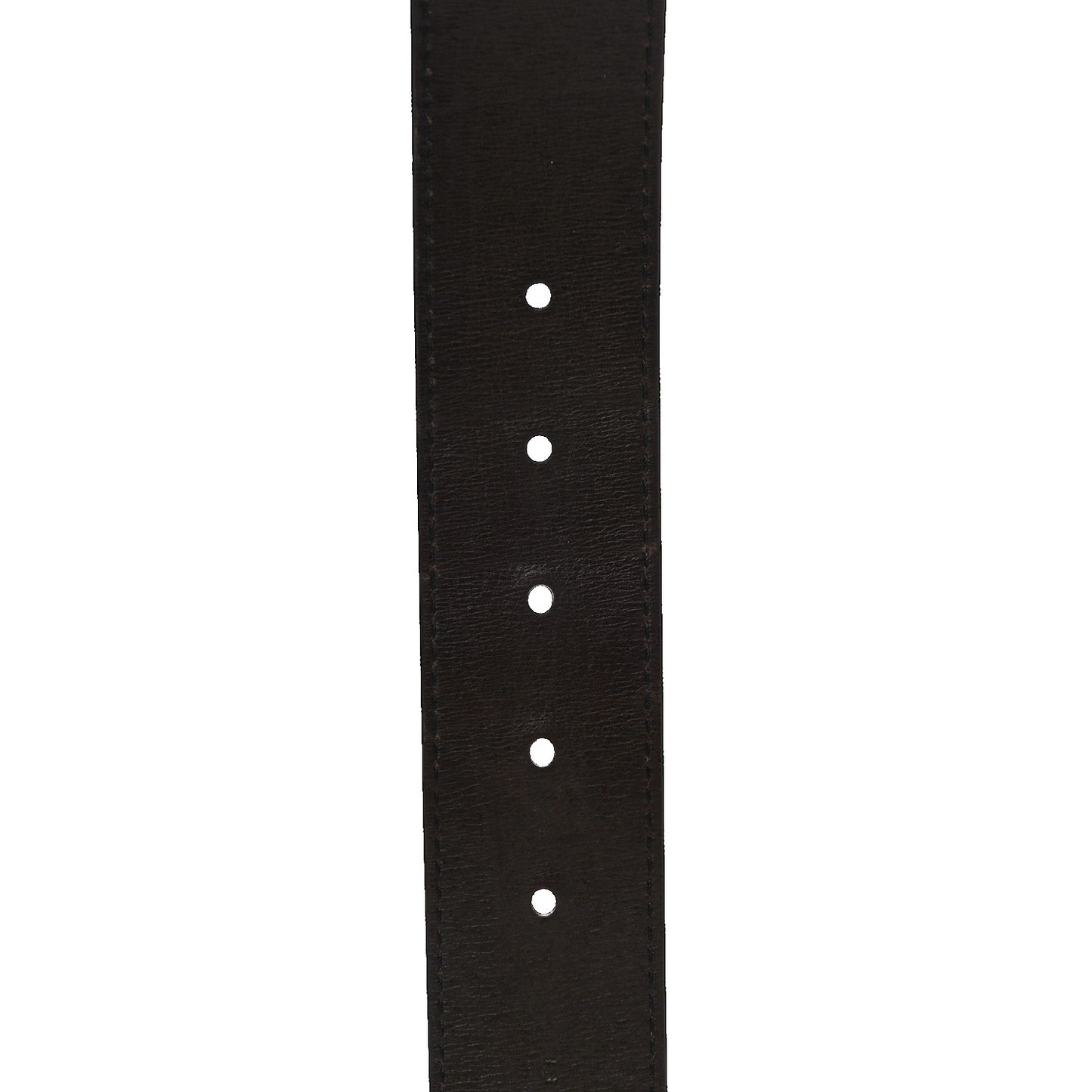 Calfskin Monogram LV Initiales Belt 100 40 Coffee