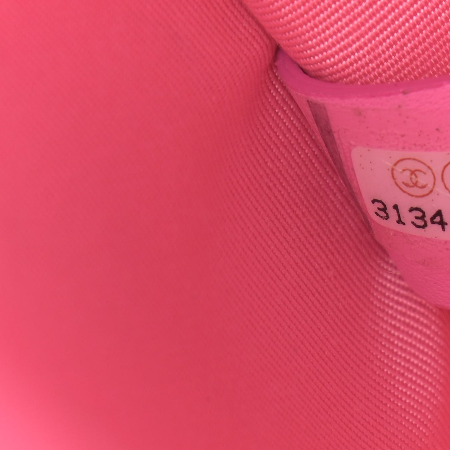 Denim Quilted Small Messenger Flap Neon Pink